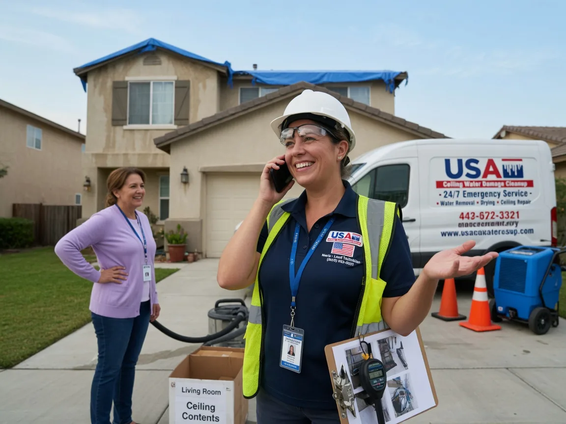 Ceiling Water Damage Restoration Rochert, MN FAQs